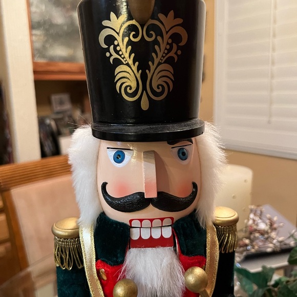 Vintage Nutcracker Wooden Drummer Boy 24” - Picture 4 of 8